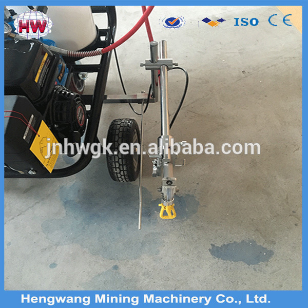 Roadside Hand Push Big Thermoplastic Convex Road Marking Machines