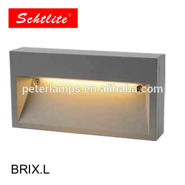 BRIX Waterproof Rectangle Outdoor Wall Light