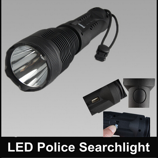 aluminum body for 10W LED Easy Carrying factory Rechargeable led floodlight searchlight portable HUNTING LIGHT A368