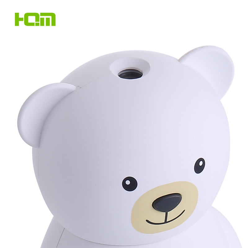 Animal Shaped Mini usb Ultrasonic Cool Mist Air Humidifier with led Mood Light