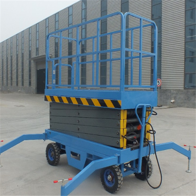 Hydraulic oil scissor lift in floor for car garage quick repair elevating platform actuator movable scisor lift