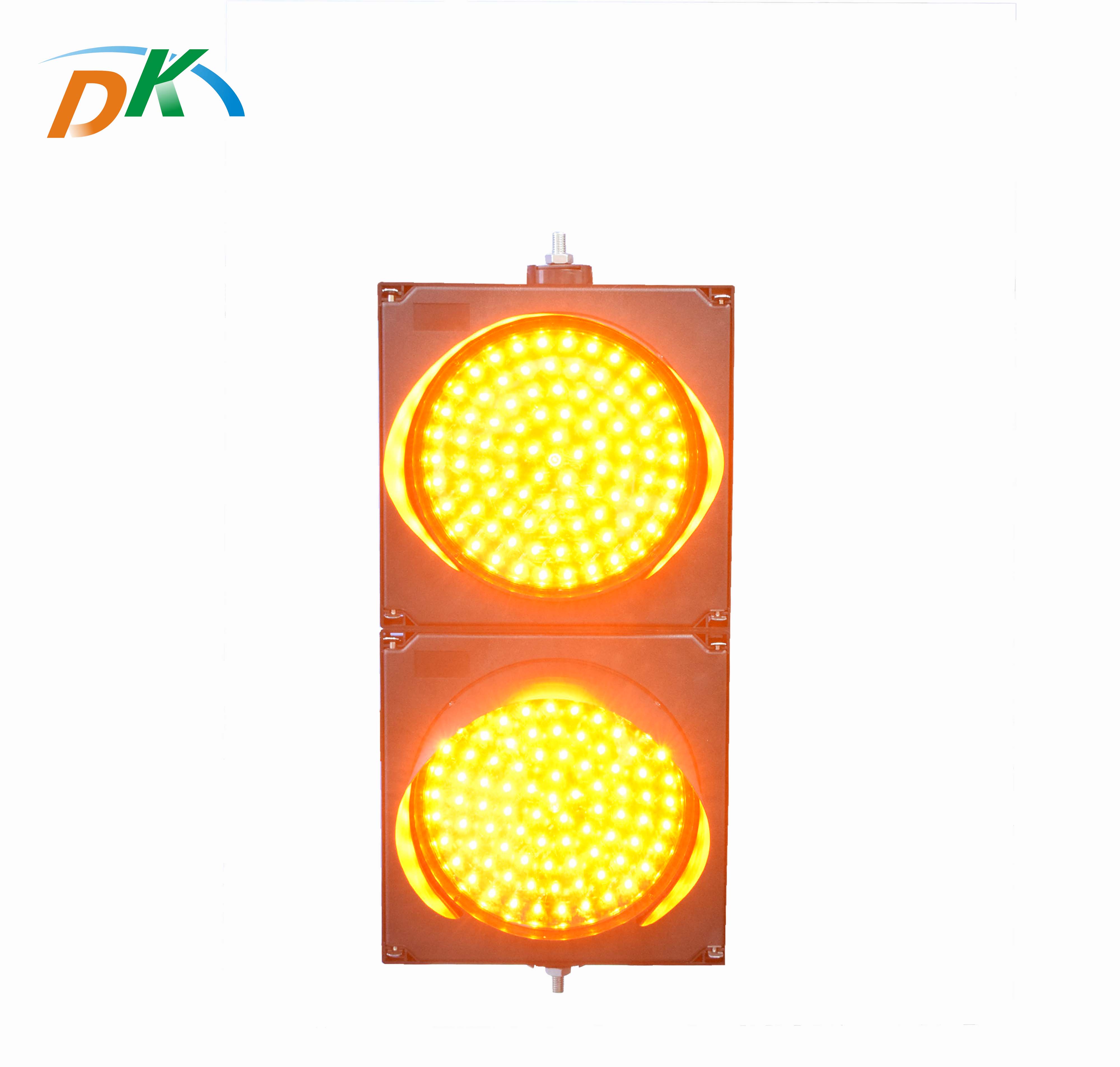 DK LED Highway usage 200MM LED Traffic Yellow Signal Light For Road Safety