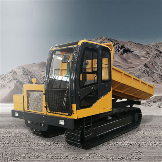 6 ton mini crawler dumper truck crawler steel track dumpers for sale