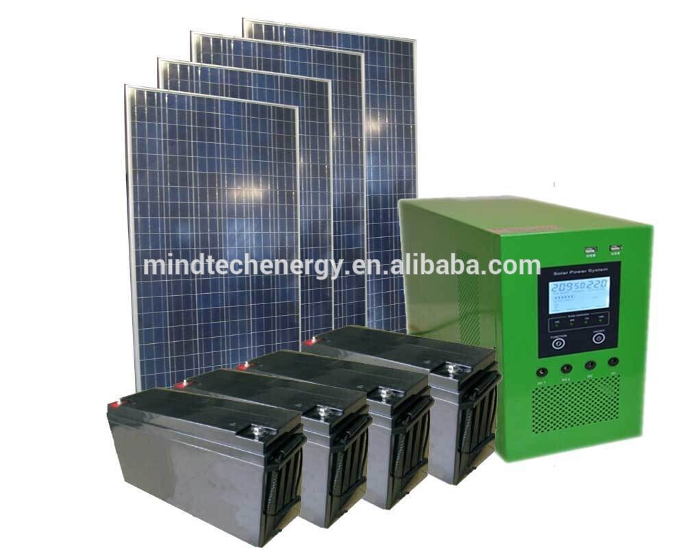 solar power supplies designed forloads requiring 12, 24 volts DC.