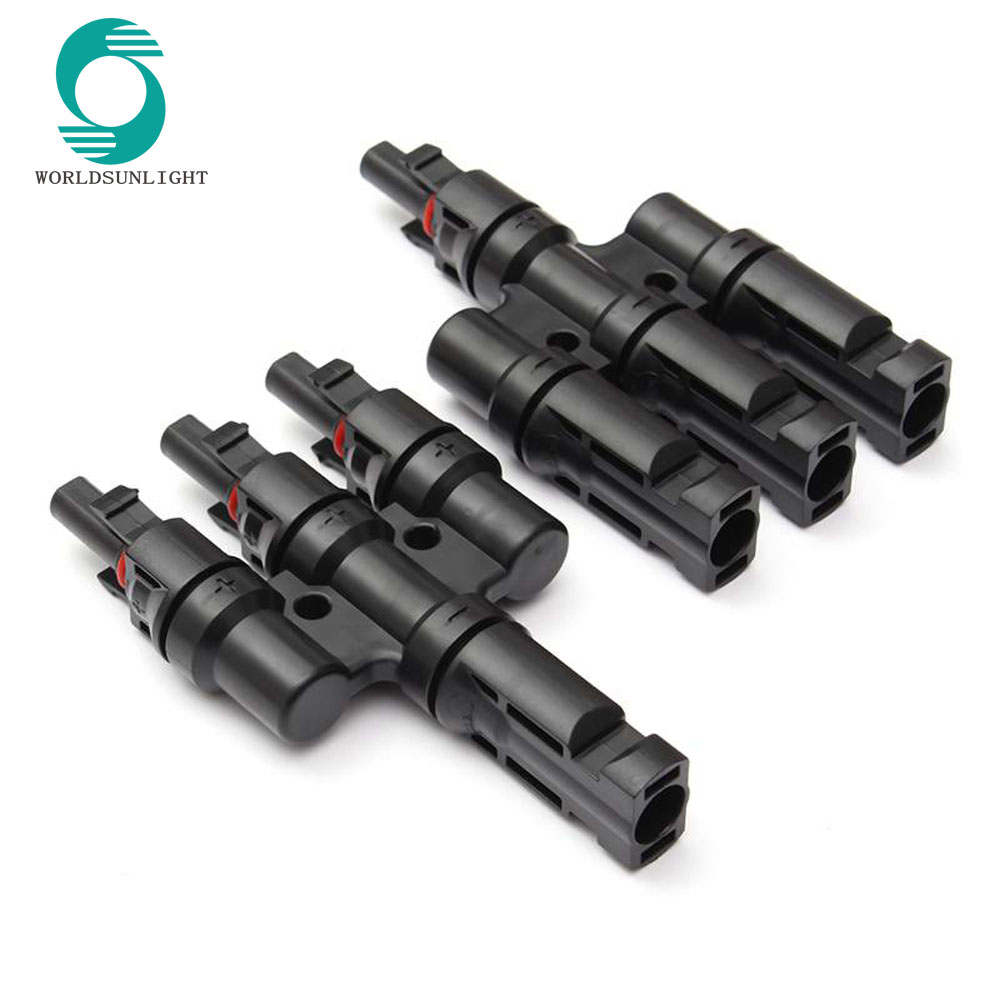 WSPVT3 IP67 T3 solar mc4 t-branch connector pv mc4 t branch connector