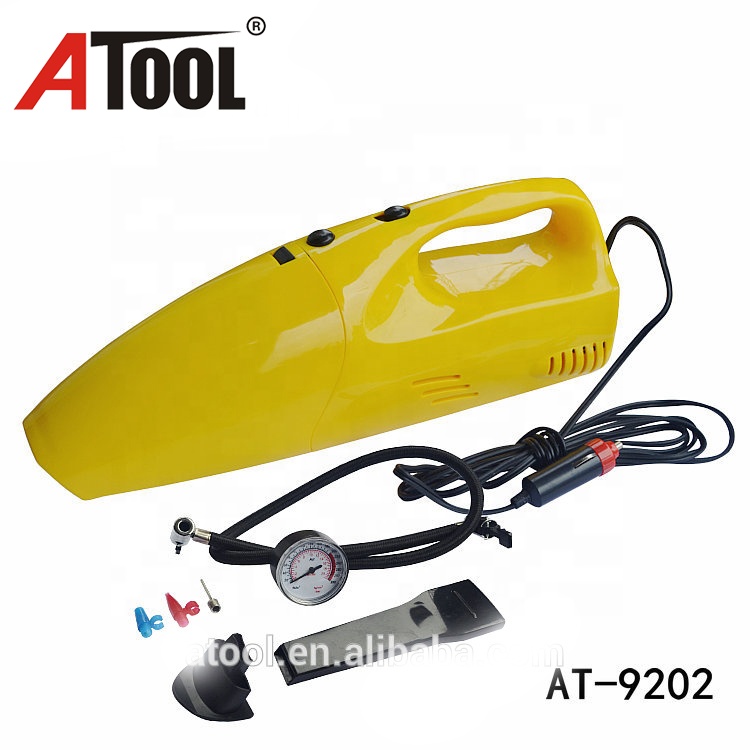 Top quality ABS material 12V DC multifunction car vacuum cleaner