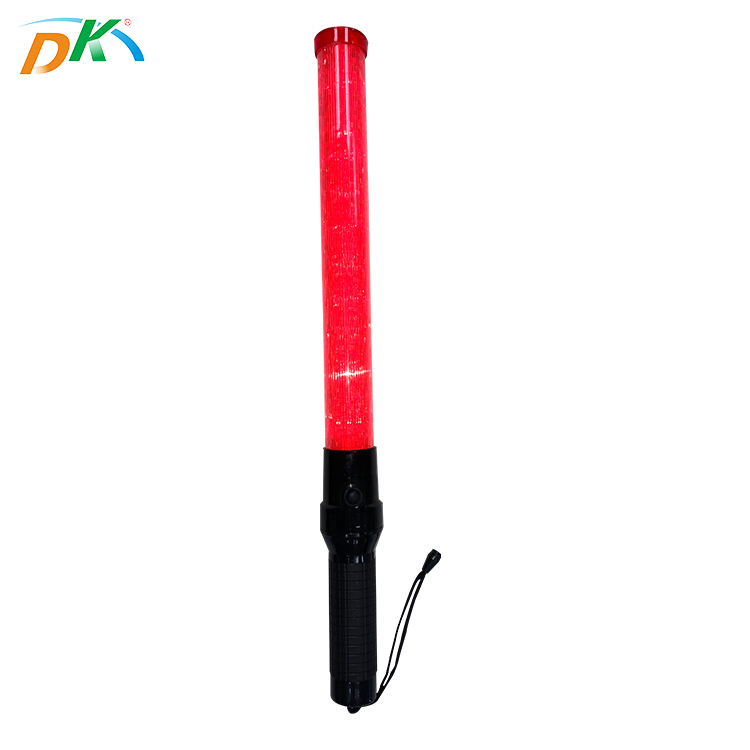 DK PVC pipe  rechargeable portable traffic highlighted wand baton