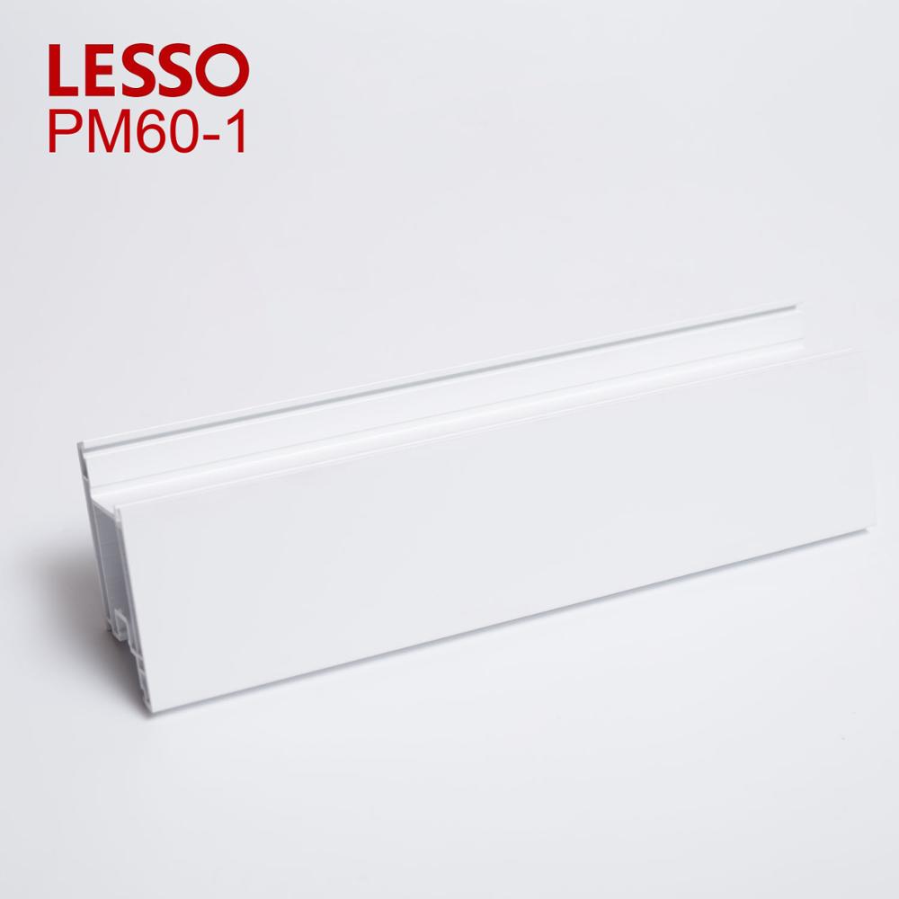 Plastic extrusion companies UPVC/PVC plastic profile for 60mm casement door