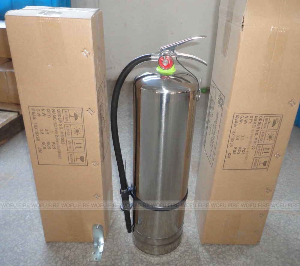 9ltr water stainless steel fire extinguisher