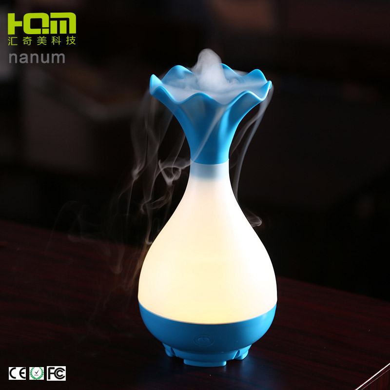 Wholesale Vase Shaped Ultrasonic Aroma Diffuser Humidifier For Dry Skin