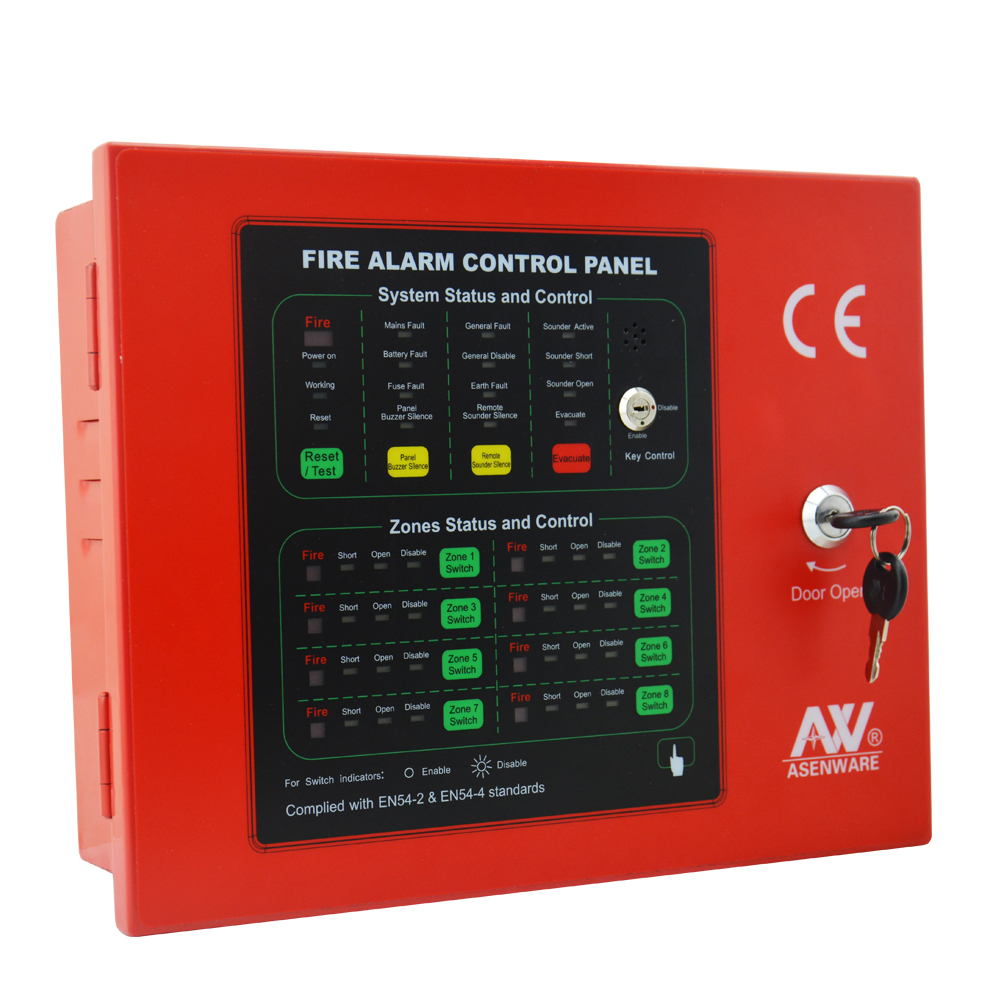 SASO approval Factory Conventional Fire Alarm System With Photoelectric Smoke Detector