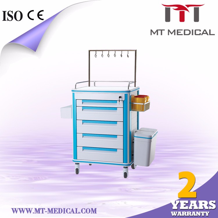 ABDF MMT-2 Medical Nursing Infusion Trolley For Clinic