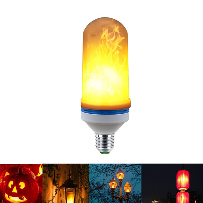 Most Popular Amazon Romantic Occasion Decorative Flickering Flame Fire Led Flame Effect Bulb For Decorate