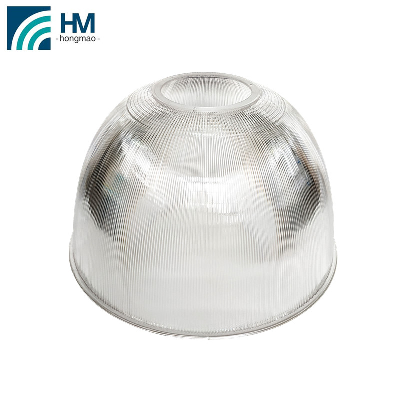 Transparent acrylic or plastic 45degree 16inch led light pc reflector