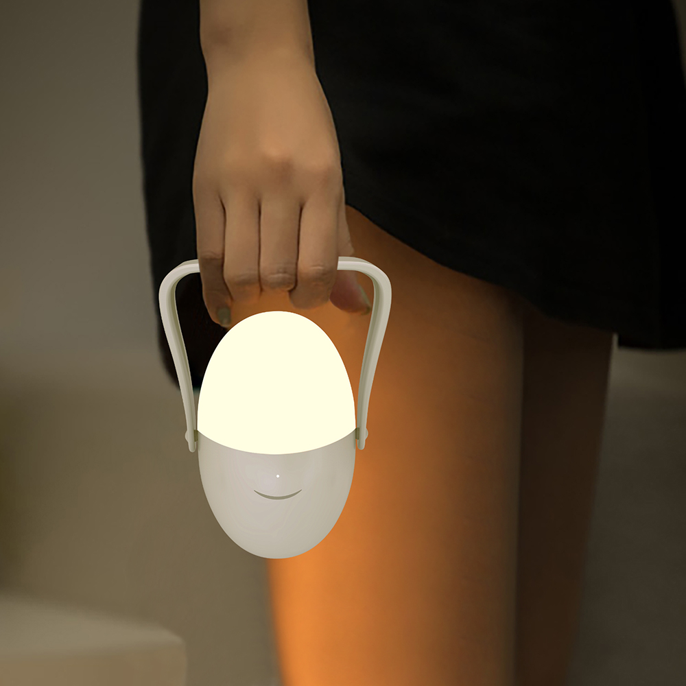 2019 egg shade quality hand-sensing RGB colorful color smart led light dimmable colorful night light