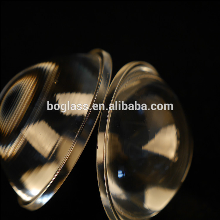 high pure tempered light glass led lens for spotlight