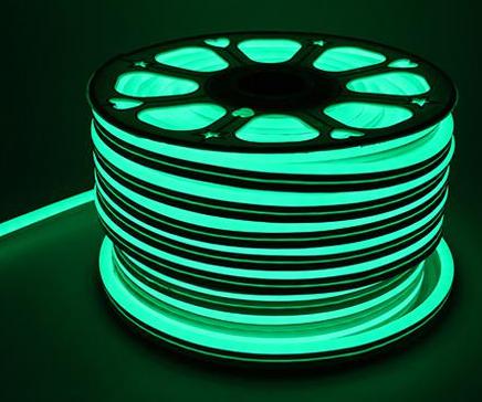 SMD2835 10*23mm Round Head IP68 Silicone Monochrome LED Flex Neon Light