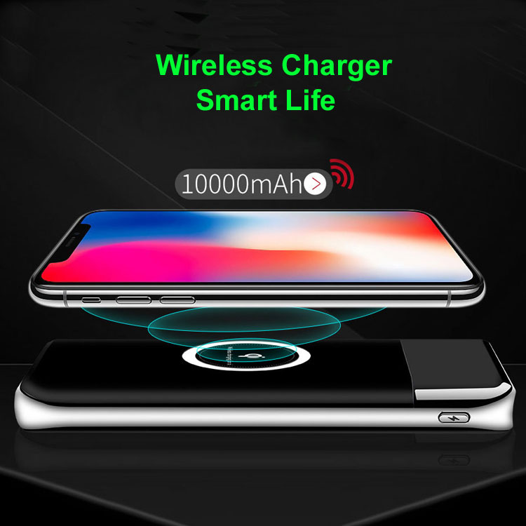 competitive price 10000mAh wireless charger power bank