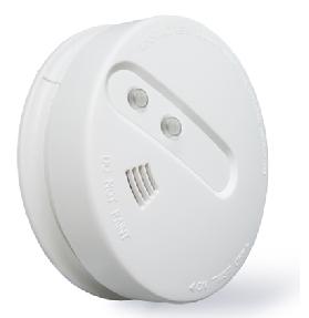 EN14604 Stand-alone Photoelectric 9V Battery Operated Smoke Detector Smoke Alarm with Silence Function