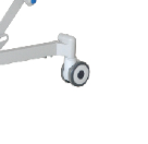 Hospital equipments Panel board bed with 3 cranks functions electric bed