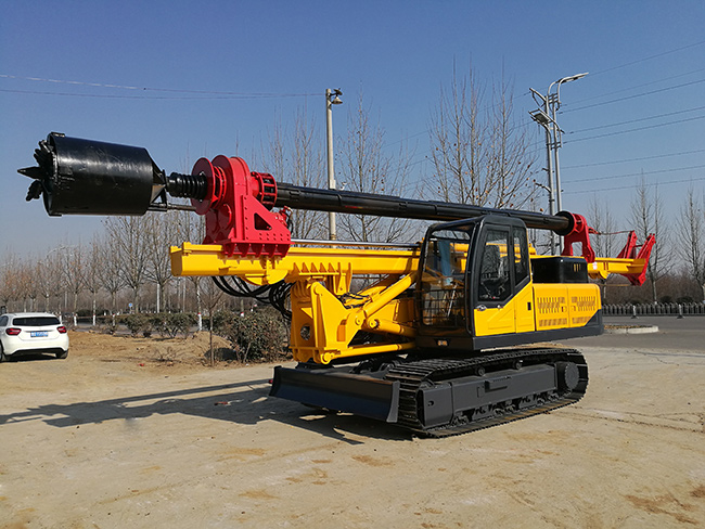 rotary water well drilling rig