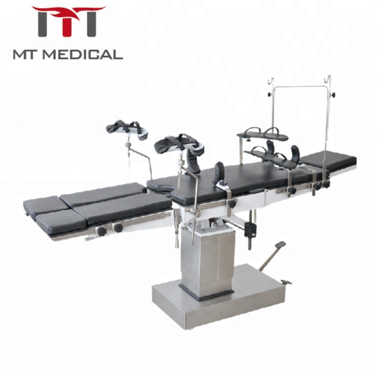 Good price stainless steel hydraulic surgical furniture operating table manual surgical OT table