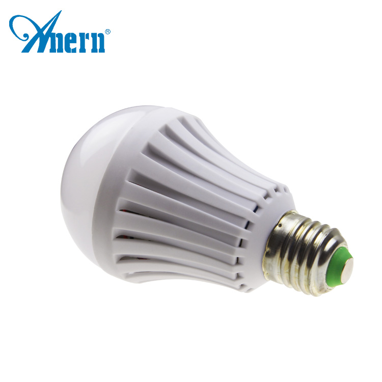 Aluminum housing 12w led intelligent emergency light bulb