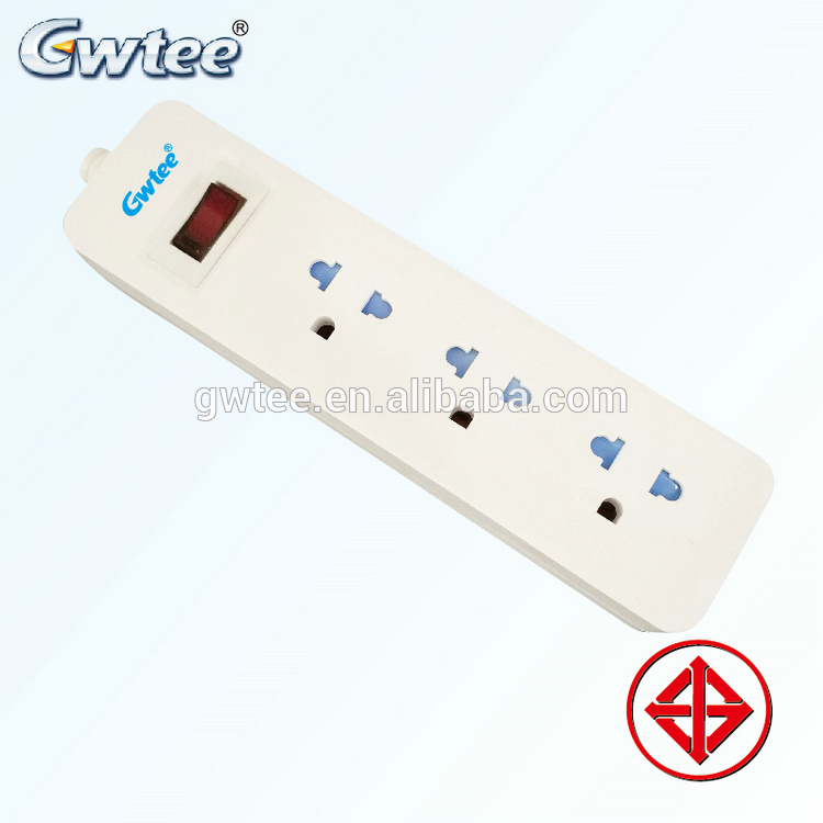 2019 factory price 220-250V universal extension socket