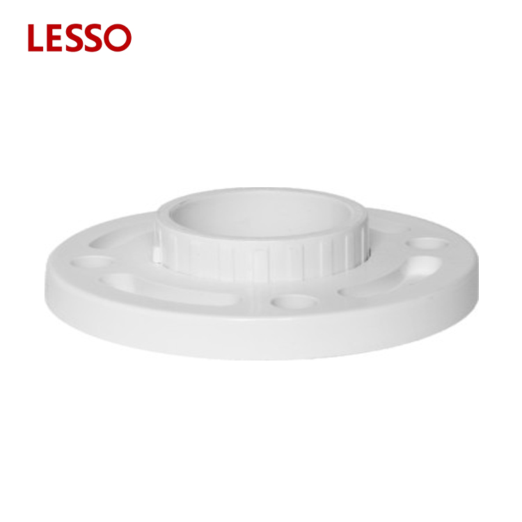 LESSO plastic pvc pipe weld neck flange weld neck blind pipe flanges