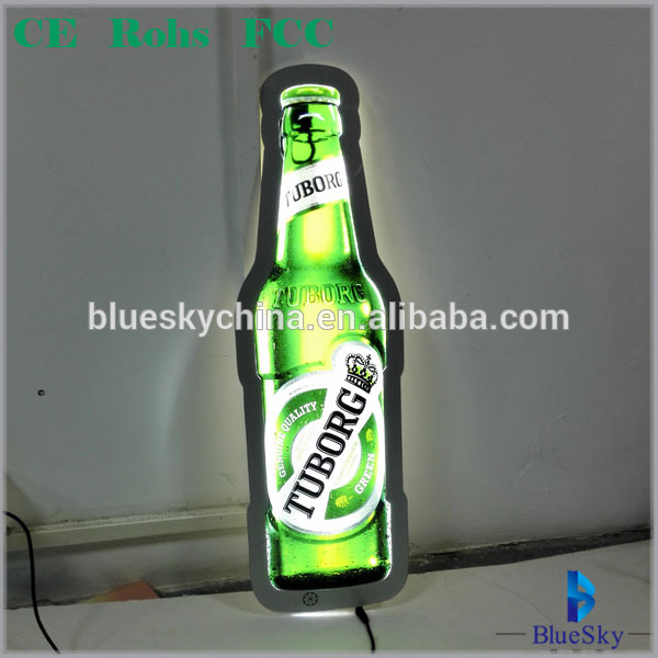 Factory mass production for LED light box for beer advertising