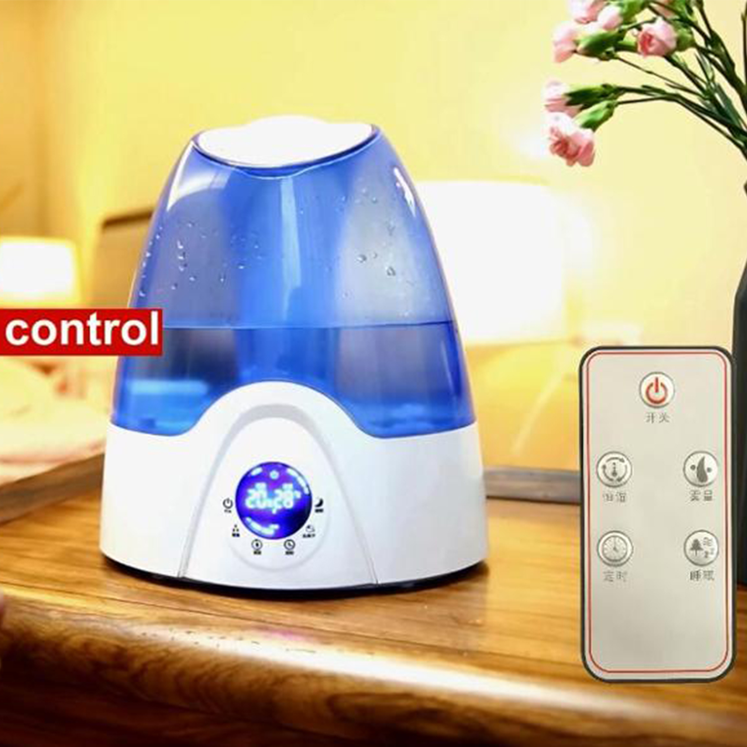 fresh air humidifier RD106B ultrasonic cool mist humidifiers .ultrasonic humidifiers with remote control