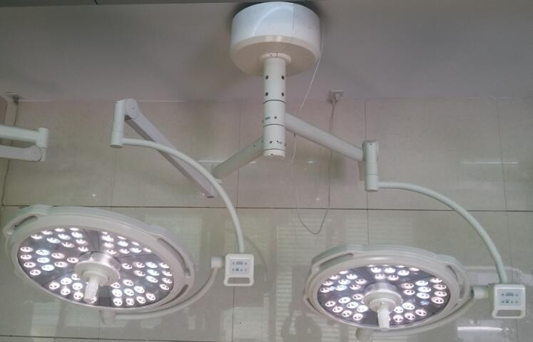 Latest design 500mm and 700mm  double head LED operation lamp