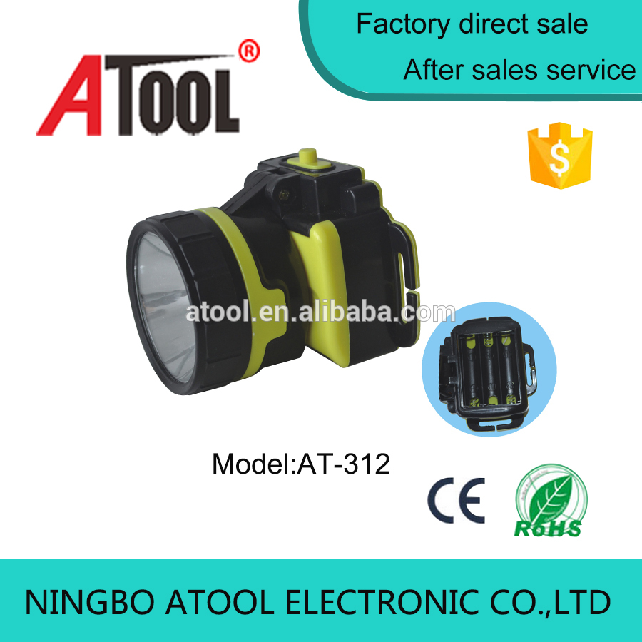 1w made in ningbo factory led rechargeable headlamp