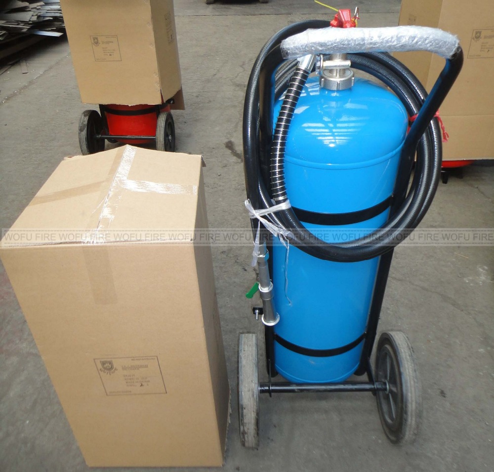 China High Quality 50KG Trolley dcp Fire Extinguisher