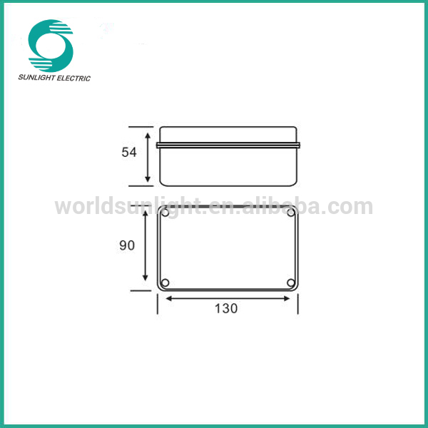 XL-NT 120* 80* 50 ABS electrical fireproof dustproof junction box