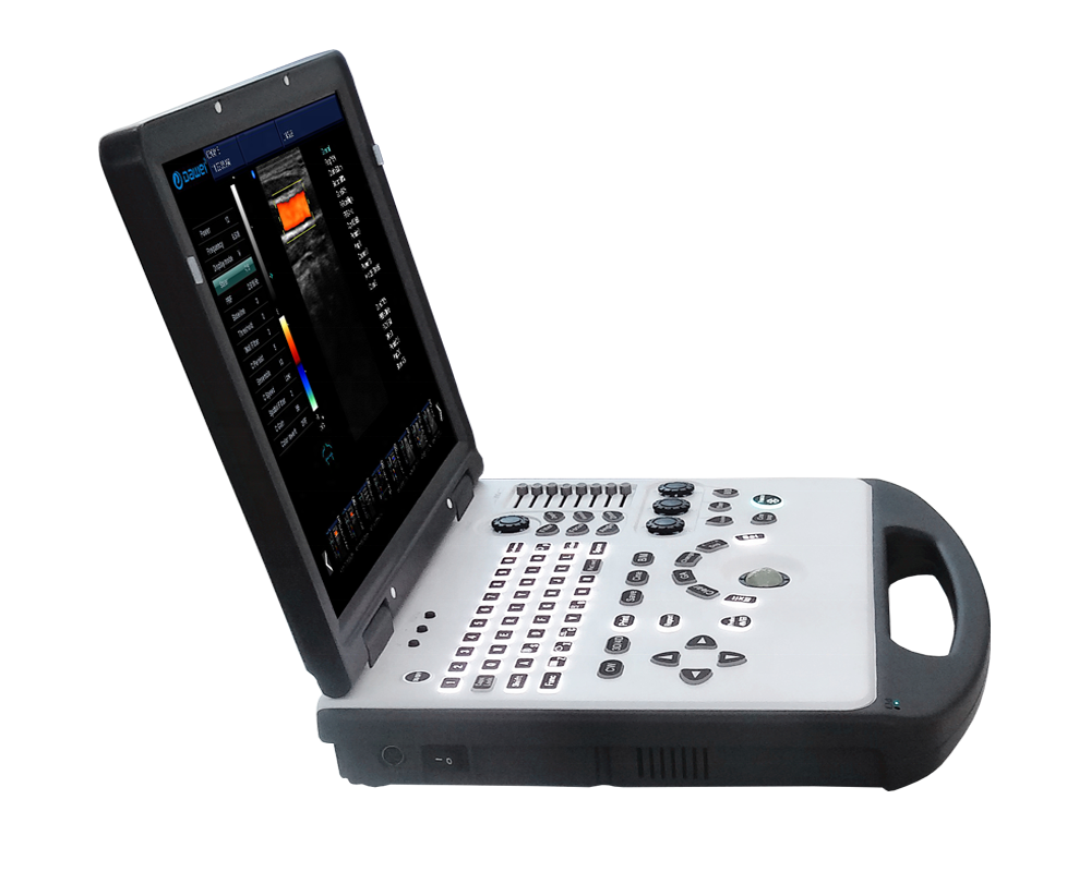 Doppler color Cardiac 3D 4D Echocardiography laptop ultrasound machine