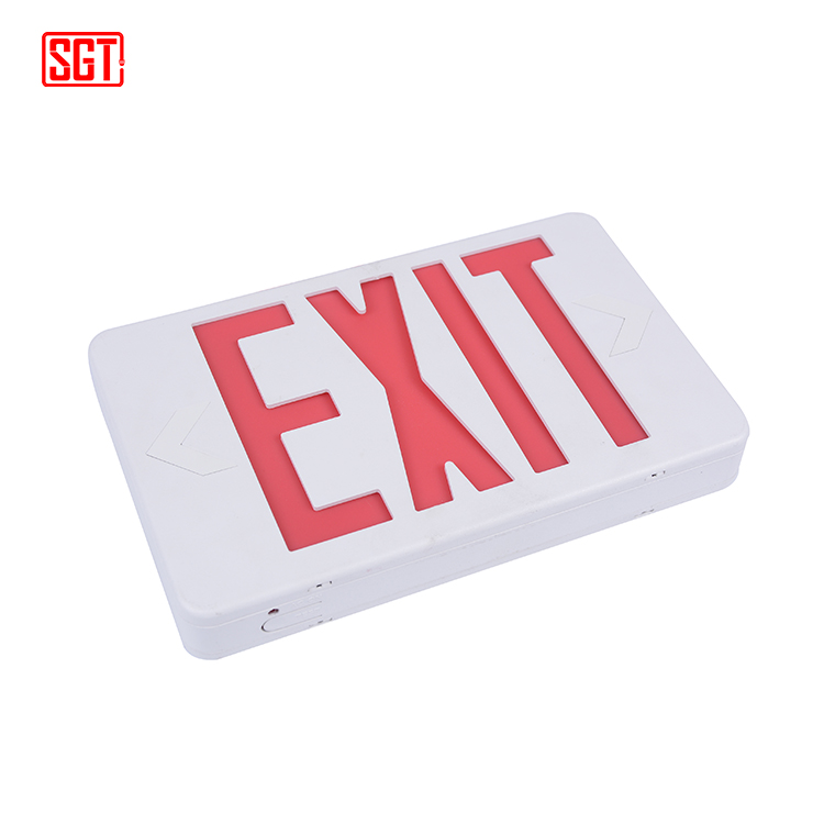 America market plastic emergency exit door safety signs