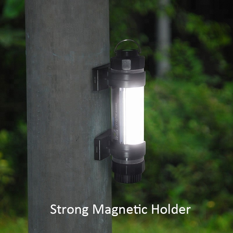 UYLED Outdoor Hiking 2 IN 1 Handheld Portable LED Hanging Camping Lantern with Mobile Phone Charger