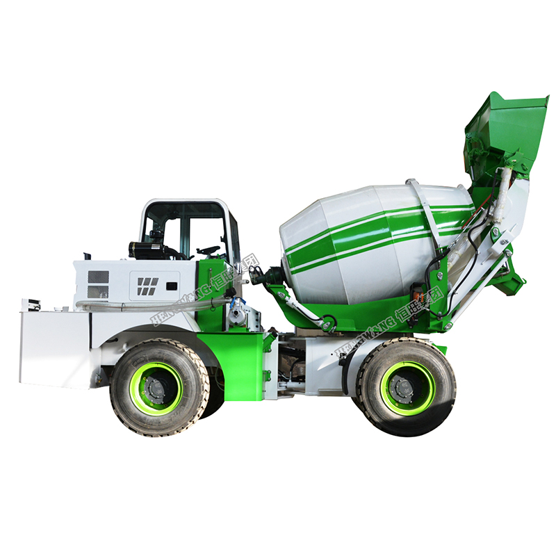 Factory direct sale self loading concrete mixer truck specs