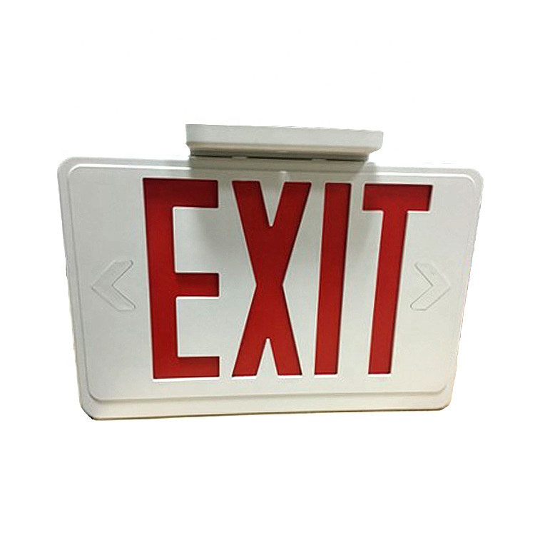 Red ABS emergency exit led light