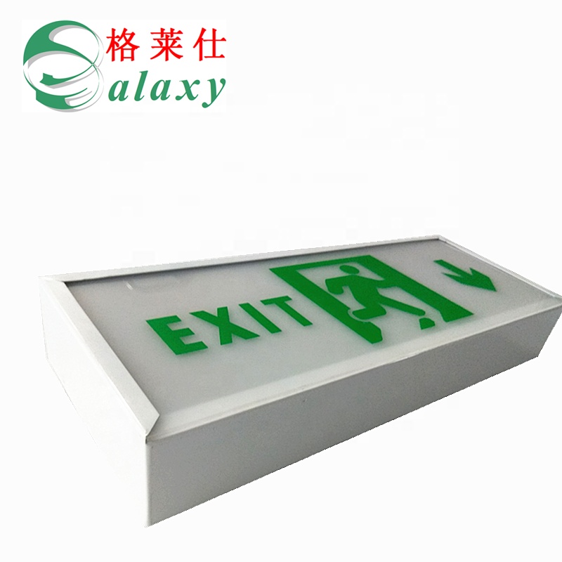 High Quality custom led fire emergency exit sign Exit Box Light