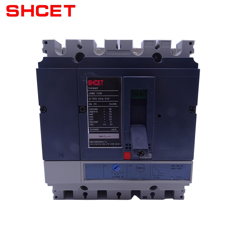 China Supplier ABE 103b 630amp 2pole Moulded Case Circuit Breaker