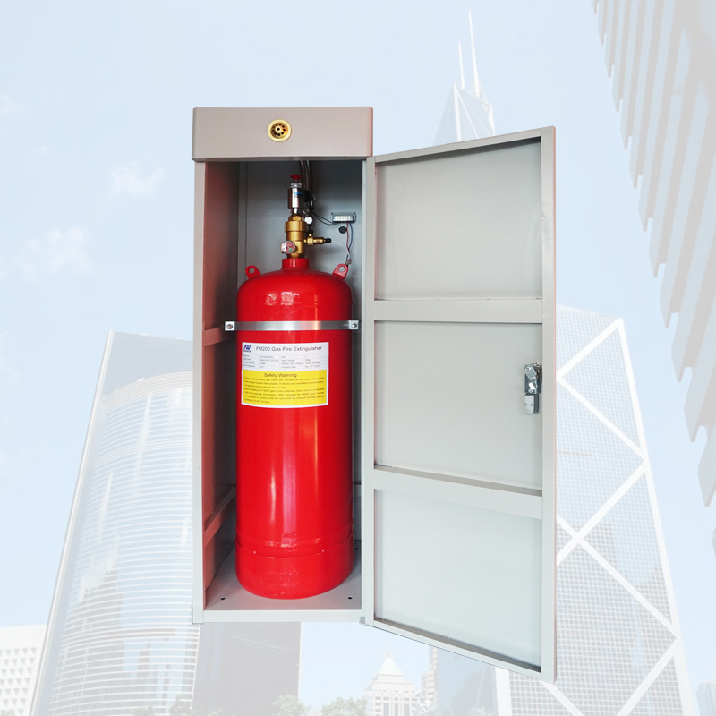 Automatic fm200 cylinder fire suppression system