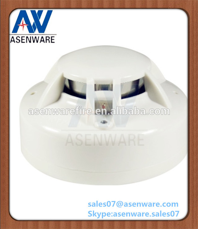 High-quality Non-Polarity 2 Wire Conventional Smoke and Heat Combined Detector for Fire Alarm 24V