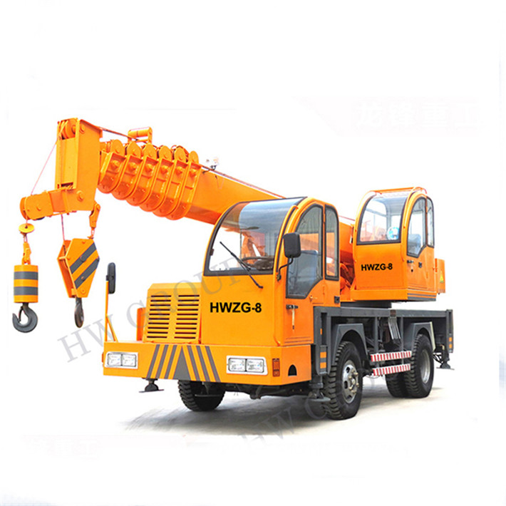 Hydraulic crane 50 ton mobile truck crane for construction project truck crane