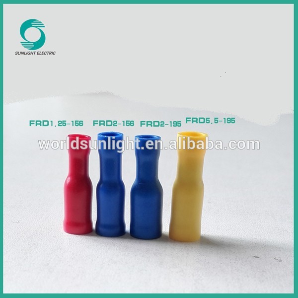 Easy to wire FRD series fully insulated crimp connector terminal for bullet terminal