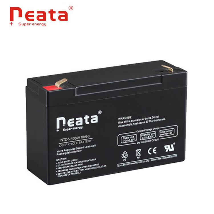 Good quality 6v10ah with competitive price sealed lead acid UPS battery