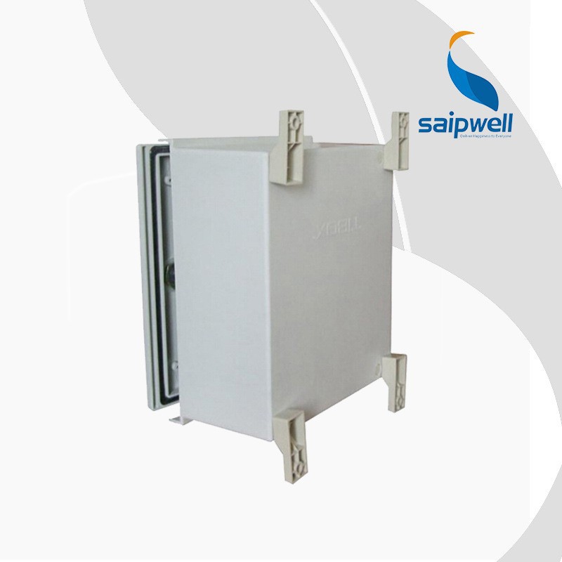 SAIP/SAIPWELL IP66 Electrical Waterproof Fiberglass Box SMC Polyester Enclosure