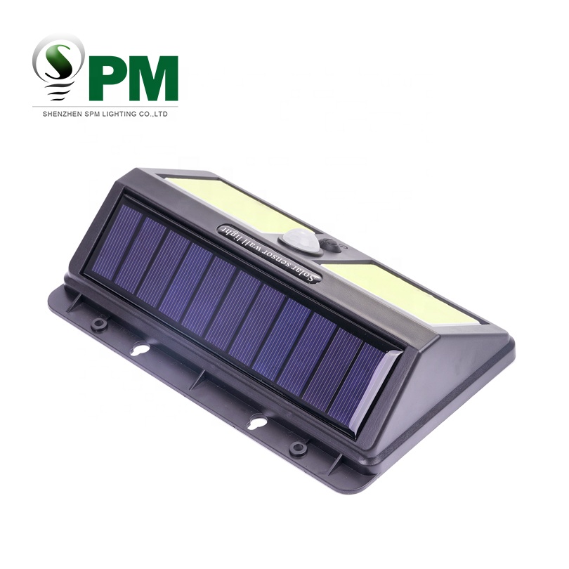 Factory price white 600lm 46 led solar wall light