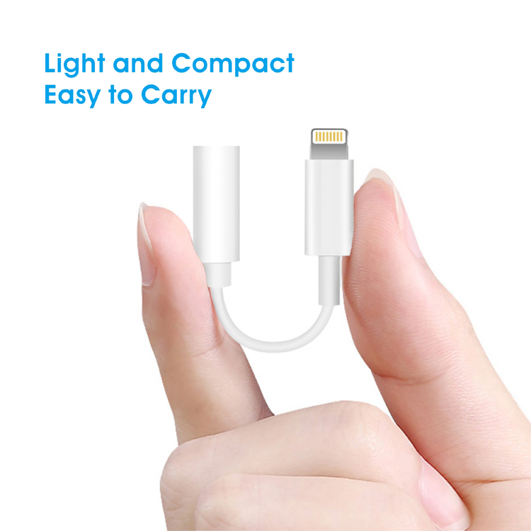 High Quality TPE Material Type-C 3.5mm Headphone Jack Adapter